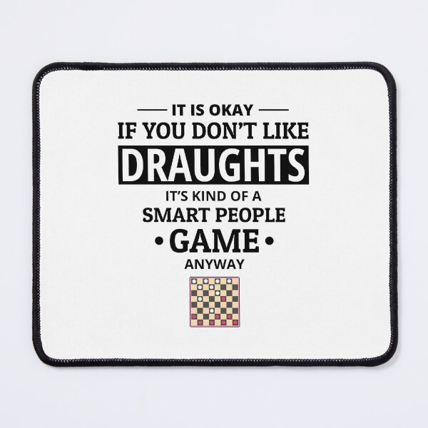 Item preview, Checkers Draughts Strategy Board Games Funny designed and sold by TastefulTees.