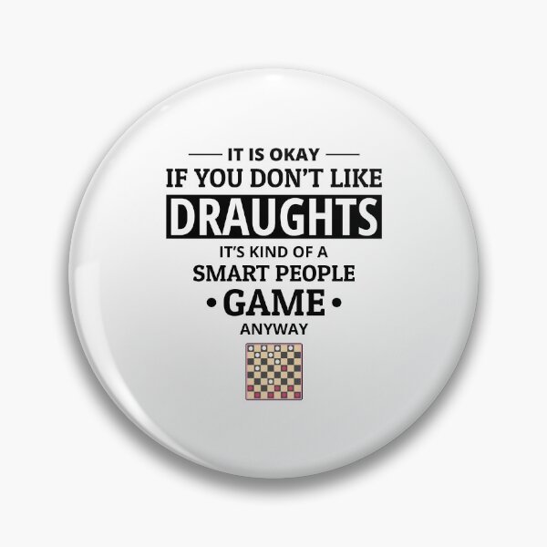 Item preview, Checkers Draughts Strategy Board Games Funny designed and sold by TastefulTees.