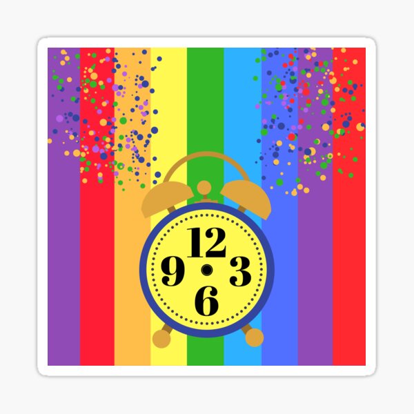 party all the time. Sticker