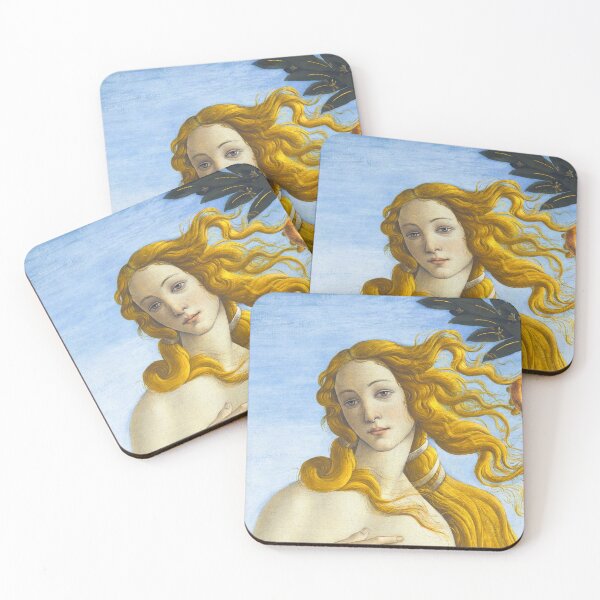 Artikelvorschau, Sandro Botticelli - Birth of Venus Close-up entworfen und verkauft von PaintingArtwork.