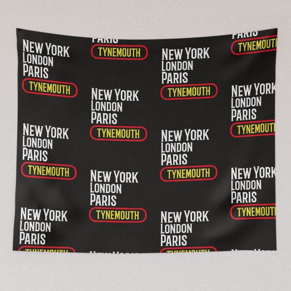 Item preview, New York London Paris Tynemouth designed and sold by MerchByCraig.