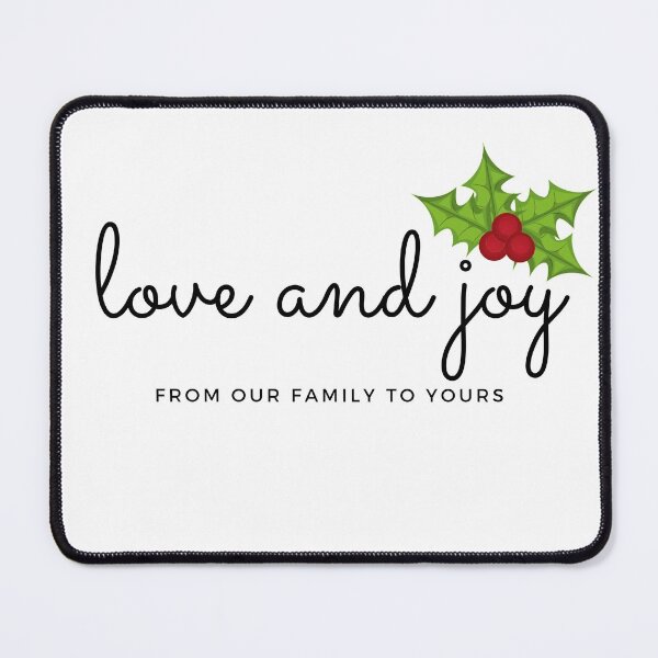 Item preview, Love and joy from our family to yours designed and sold by Tiredmenphilo.