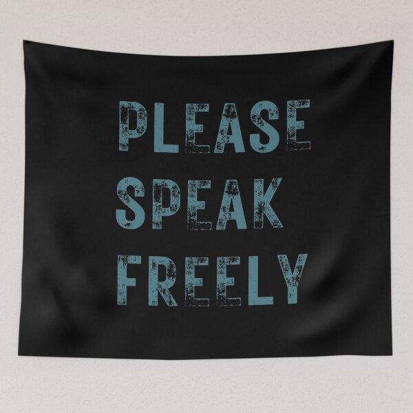 Item preview, Por favor, hable libremente, ciencia ficción, cazarrecompensas, camiseta esencial designed and sold by JoesCornerStore.
