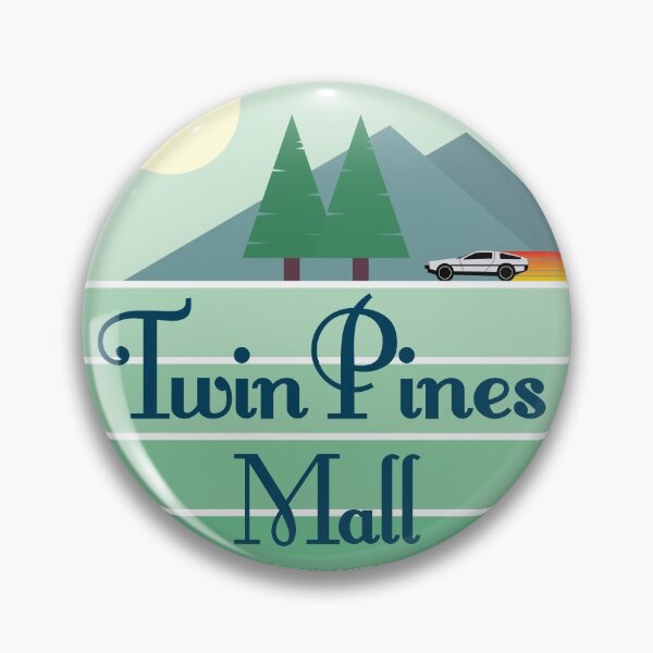 Item preview, Twin Pines Mall. Back To The Future Movie designed and sold by PrintStopStudio.