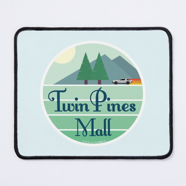 Item preview, Twin Pines Mall. Back To The Future Movie designed and sold by PrintStopStudio.