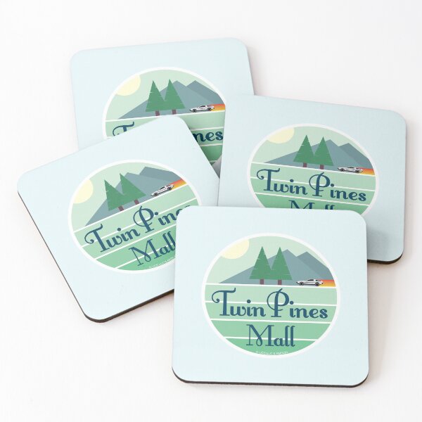 Item preview, Twin Pines Mall. Back To The Future Movie designed and sold by PrintStopStudio.