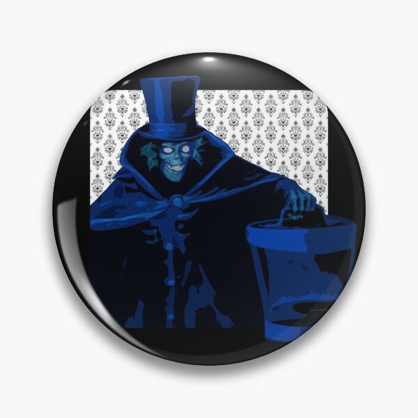 Artikelvorschau, Hatbox Ghost Haunted Mansion Wallpaper entworfen und verkauft von FandomTrading.
