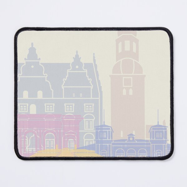 Item preview, Aalborg skyline poster soft color designed and sold by paulrommer.