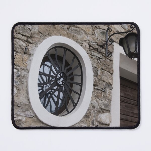 Item preview, Oval Window Reflections - High Garden Wall and Gate designed and sold by Georgia Mizuleva.