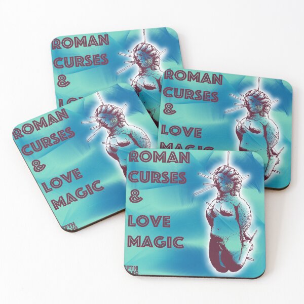 Item preview, Ep. 19 Roman Curses and Love Magic (blue) designed and sold by TFTHPodcast.