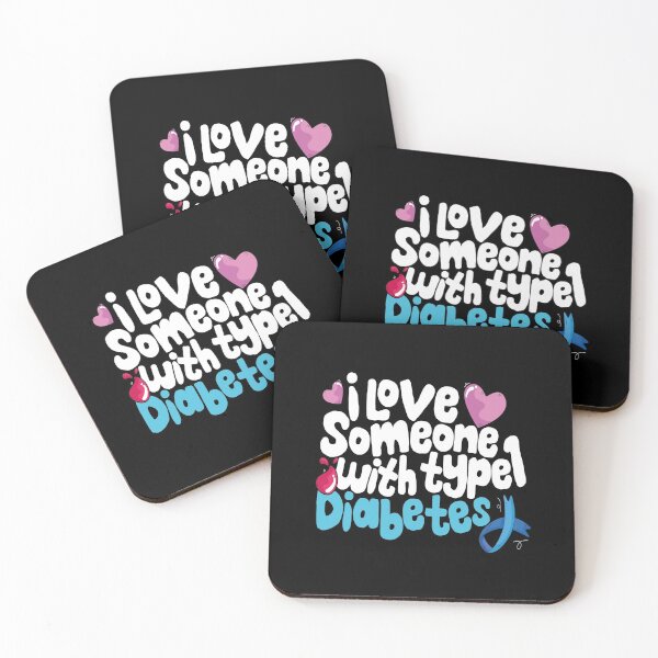 Item preview, Diabetic Awareness - I Love Someone With Type 1 Diabetes designed and sold by Estrytee.