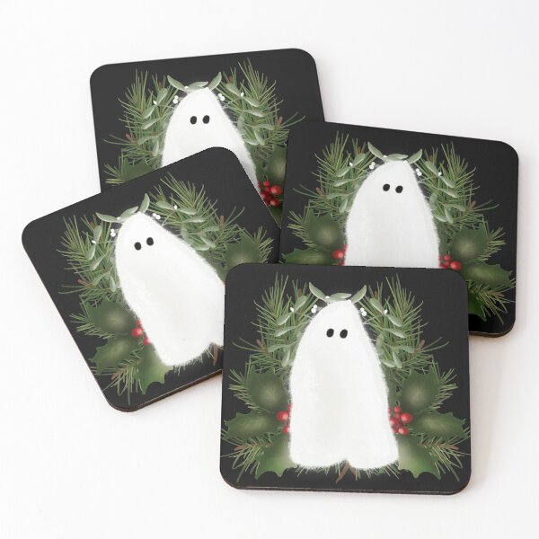 Item preview, Christmas Spirit Ghost Print designed and sold by Gemma Compton.