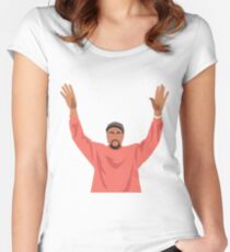 KANYE Women's Fitted Scoop T-Shirt