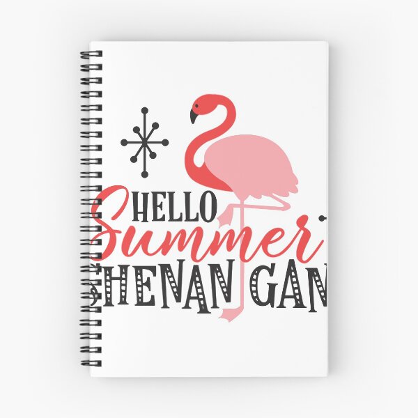 Item preview, Hello Summer Shenan Gans Funny Swan Love Valentine Summer Gift Art Design Happy Life Apparel Essential Motivation Inspiration Joy Mood  designed and sold by DesignByHeartUK.