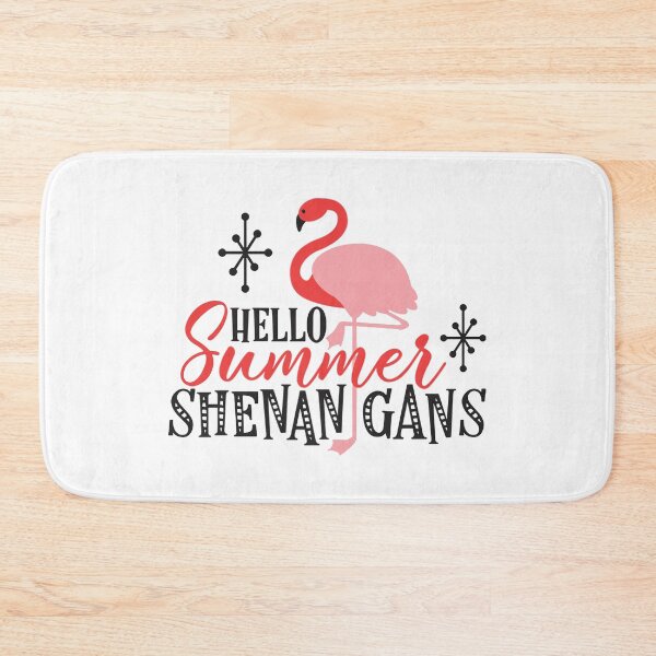 Item preview, Hello Summer Shenan Gans Funny Swan Love Valentine Summer Gift Art Design Happy Life Apparel Essential Motivation Inspiration Joy Mood  designed and sold by DesignByHeartUK.