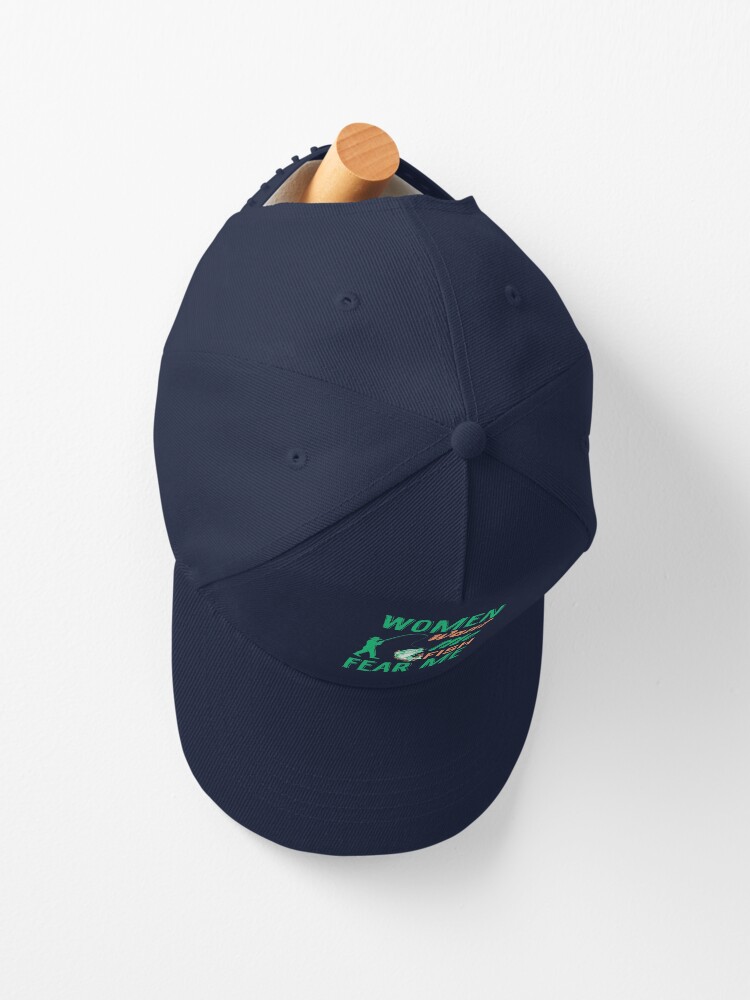 Fish Fear Me Funny Fishing' Baseball Cap