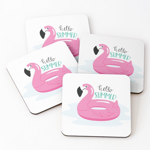 Item preview, Hello Summer Fun Shenan Gans Funny Swan Love Valentine Summer Gift Art Design Happy Life Apparel Essential Motivation Inspiration Joy Mood  designed and sold by DesignByHeartUK.