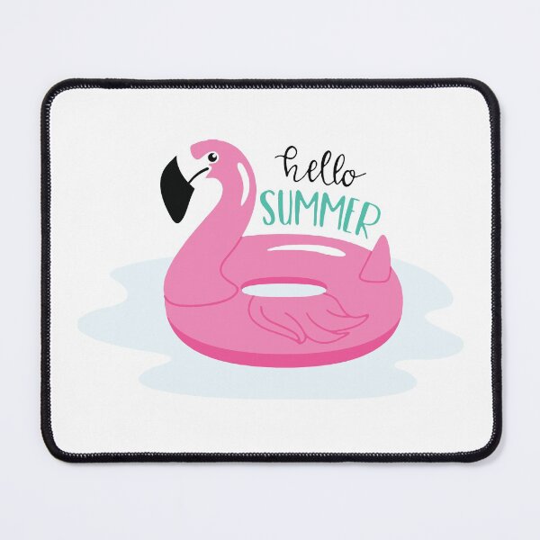 Item preview, Hello Summer Fun Shenan Gans Funny Swan Love Valentine Summer Gift Art Design Happy Life Apparel Essential Motivation Inspiration Joy Mood  designed and sold by DesignByHeartUK.