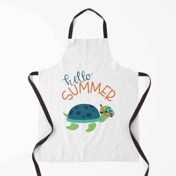 Item preview, Hello Summer Underwater Swim Turtle Funny Swan Love Valentine Summer Gift Art Design Happy Life Apparel Essential Motivation Inspiration Joy Mood designed and sold by DesignByHeartUK.