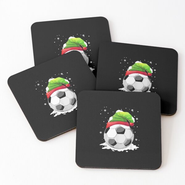 Item preview, Christmas football Soccer Ball ELF Hat For Boys Men Kids designed and sold by TammyFlanery.
