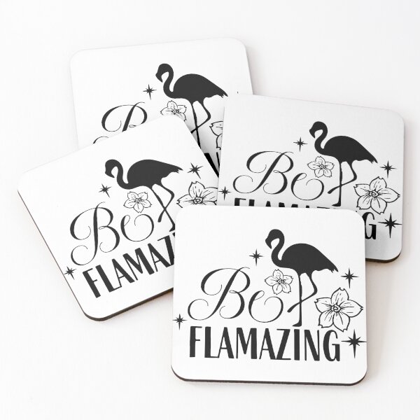 Item preview, Be Flamazing I am Flamazing Flamingo Funny Summer Love Valentine Summer Gift Art Design Happy Life Apparel Essential Motivation Inspiration Joy Mood  designed and sold by DesignByHeartUK.