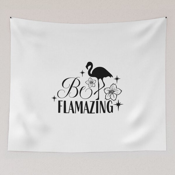 Item preview, Be Flamazing I am Flamazing Flamingo Funny Summer Love Valentine Summer Gift Art Design Happy Life Apparel Essential Motivation Inspiration Joy Mood  designed and sold by DesignByHeartUK.