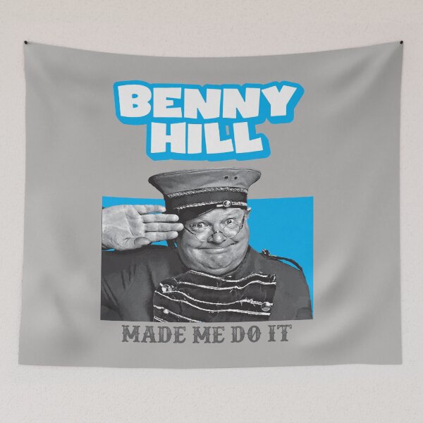 Item preview, Benny Hill Made Me Do It designed and sold by Alema Art.