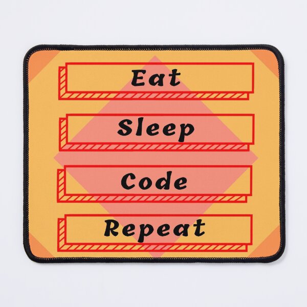 Item preview, Eat sleep code repeat designed and sold by BleachFan3.
