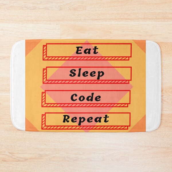 Item preview, Eat sleep code repeat designed and sold by BleachFan3.