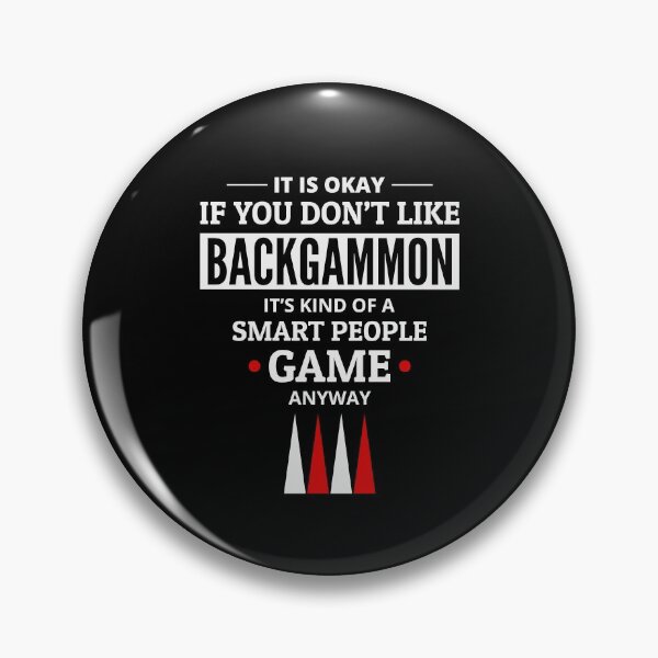 Item preview, Backgammon Player Board Game Funny Sayings designed and sold by TastefulTees.