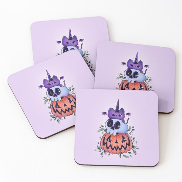 Item preview, Pastel spooky totem traditional  designed and sold by Texdoodles.