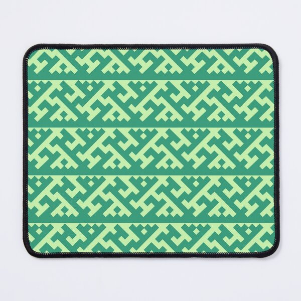 Item preview, Geometric Pattern Green Shades - Abstract Retro designed and sold by Digitalme Designs.