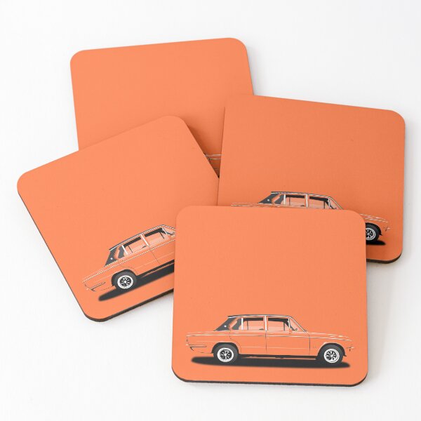 Item preview, Orange Triumph Classic Car Design Dolly Dolomite Sprint designed and sold by Steve Kidd Art.