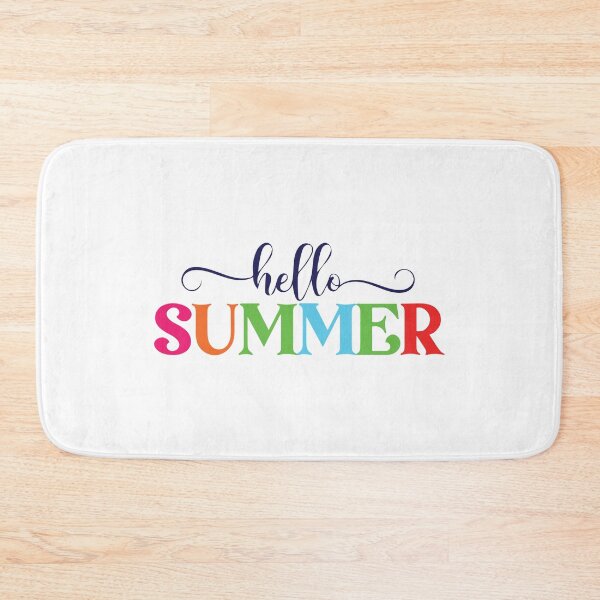 Item preview, Hello Summer Fun rainbow Shenan Gans Funny Swan Love Valentine Summer Gift Art Design Happy Life Apparel Essential Motivation Inspiration Joy Mood  designed and sold by DesignByHeartUK.