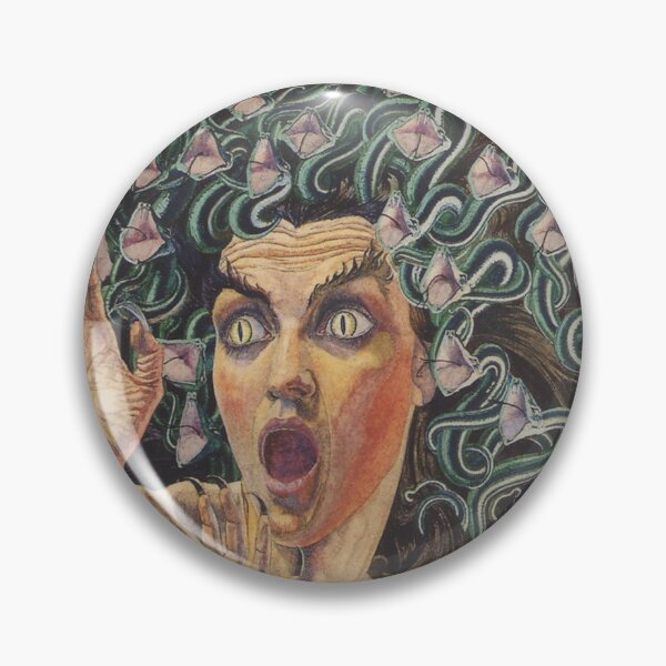 Item preview,  Medusa - Carlos Schwabe designed and sold by Vintage Designs +.