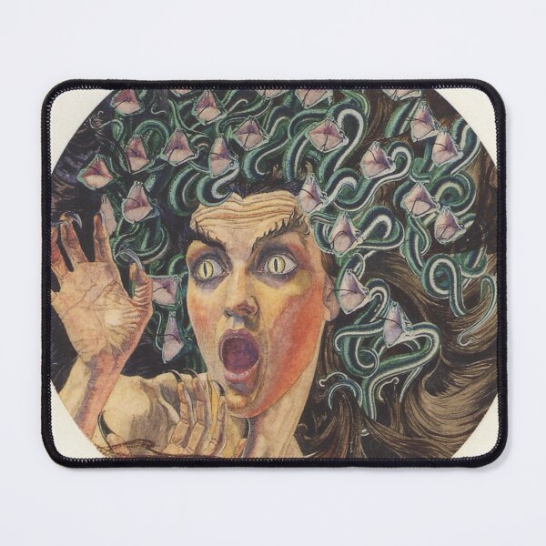 Item preview,  Medusa - Carlos Schwabe designed and sold by Vintage Designs +.