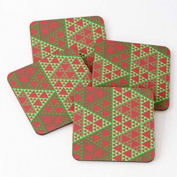 Item preview, Geometric shades of green variations designed and sold by CottagePop.