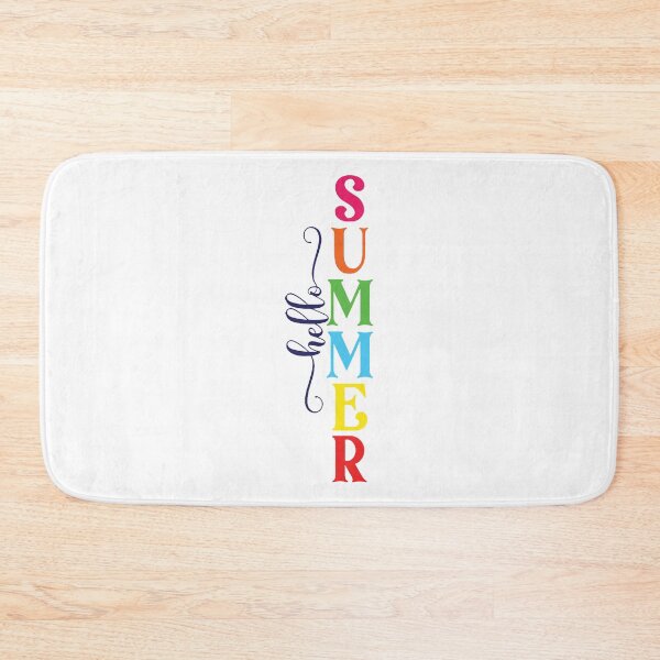 Item preview, Hello Summer Fun rainbow Shenan Gans Funny Swan Love Valentine Summer Gift Art Design Happy Life Apparel Essential Motivation Inspiration Joy Mood  designed and sold by DesignByHeartUK.