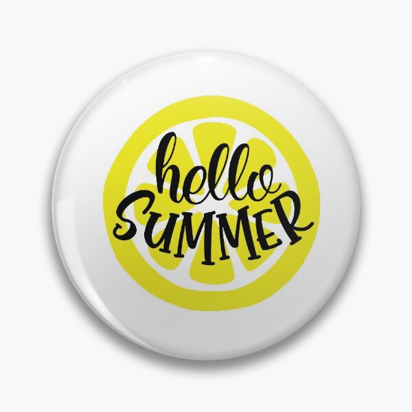Item preview, Hello Summer Fun Rruits Lemon Juice Fun Funny Swan Love Valentine Summer Gift Art Design Happy Life Apparel Essential Motivation Inspiration Joy Mood  designed and sold by DesignByHeartUK.
