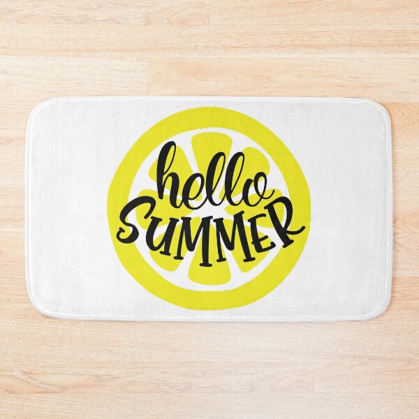 Item preview, Hello Summer Fun Rruits Lemon Juice Fun Funny Swan Love Valentine Summer Gift Art Design Happy Life Apparel Essential Motivation Inspiration Joy Mood  designed and sold by DesignByHeartUK.