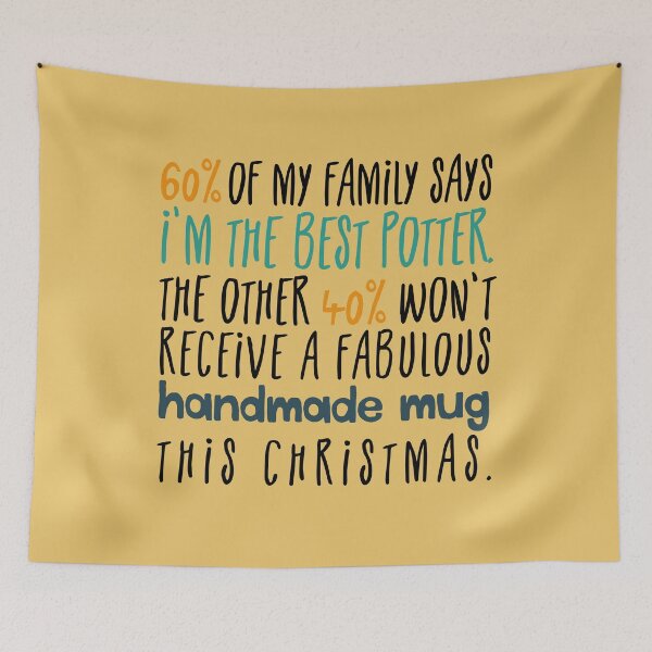 Item preview, Christmas handmade mug designed and sold by Teequeque.