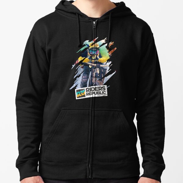 Riders Republic Cool Design Zipped Hoodie