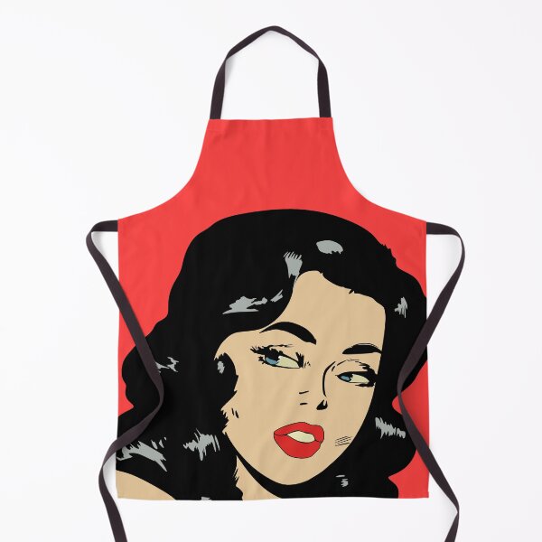 Item preview, Black Hair Comic Girl designed and sold by Imakeyouhappy.