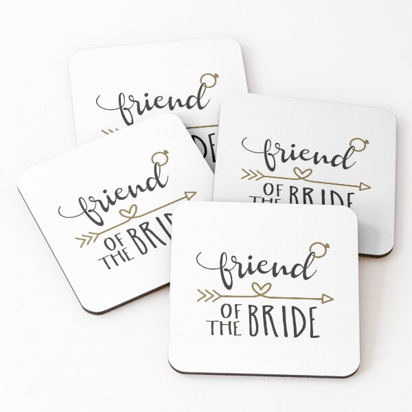 Item preview, Friend of the Bride Team Bride Wedding Hen Party Inspiration Joy Mood designed and sold by DesignByHeartUK.