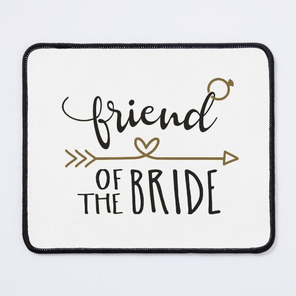 Item preview, Friend of the Bride Team Bride Wedding Hen Party Inspiration Joy Mood designed and sold by DesignByHeartUK.