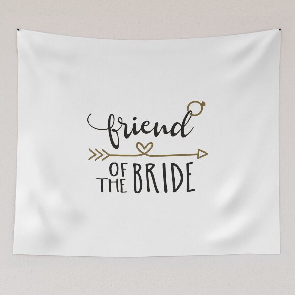 Item preview, Friend of the Bride Team Bride Wedding Hen Party Inspiration Joy Mood designed and sold by DesignByHeartUK.