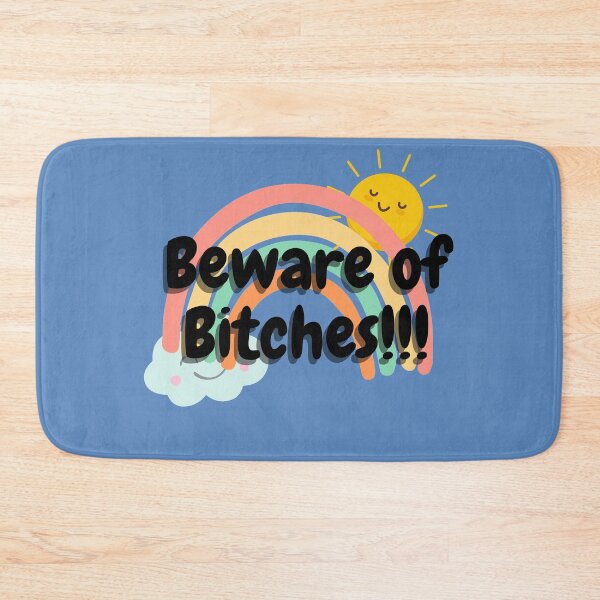 Item preview, Beware of Bitches cute and funny classic by Spacewalker designed and sold by Space--walker.