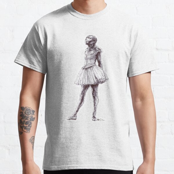Little Dancer Ballpoint Pen Drawing Classic T-Shirt