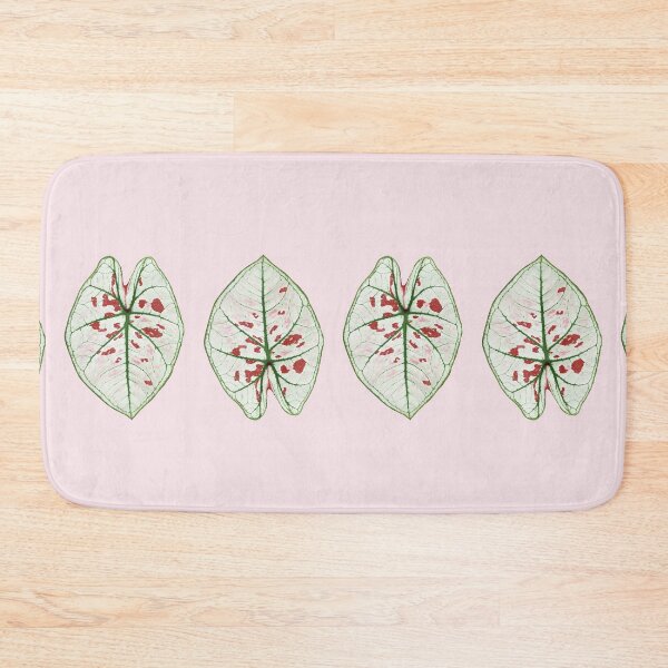 Item preview, Caladium Strawberry Star designed and sold by mooneko.