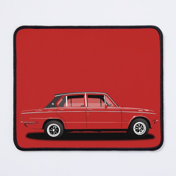 Item preview, Red Triumph Classic Car Design Dolly Dolomite Sprint designed and sold by Steve Kidd Art.